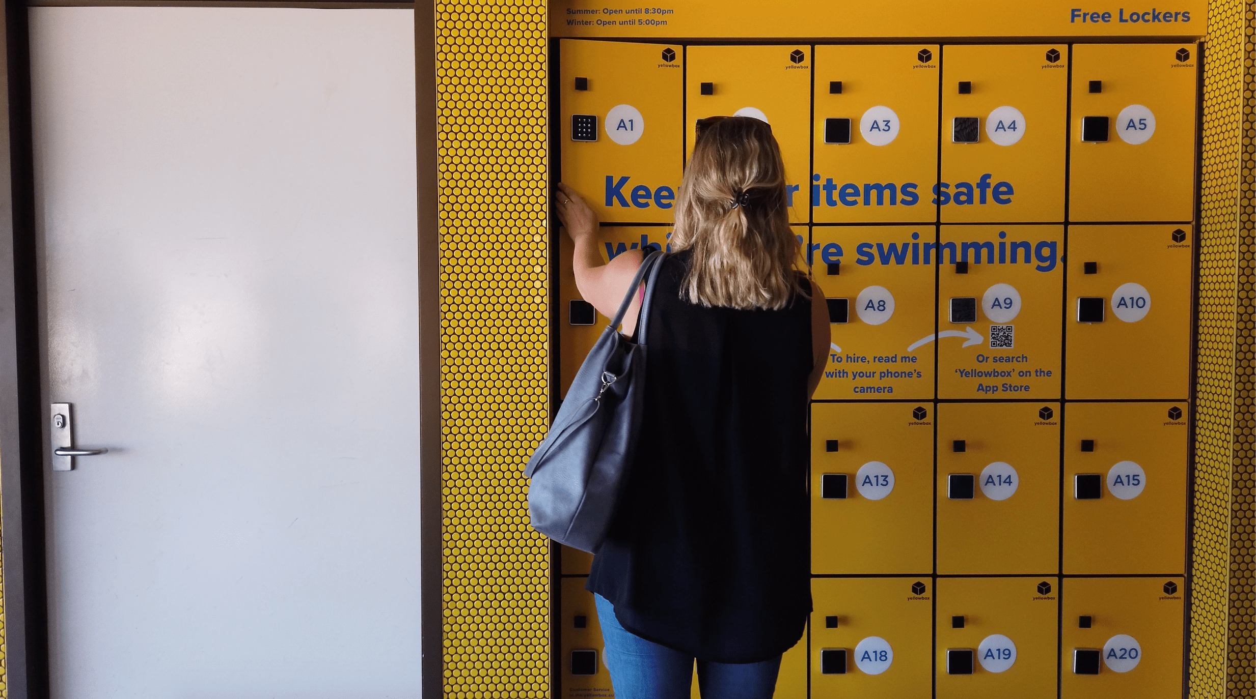New Smart Lockers for Beaches, Aquatic and Leisure Centres